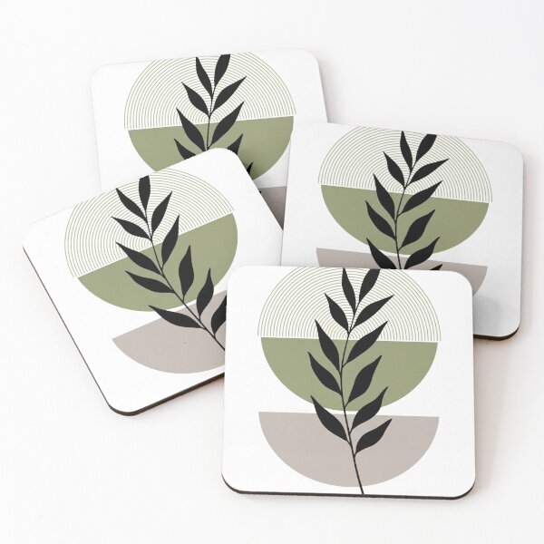 Item preview, Minimalist Botanical Geometric Plant Illustration designed and sold by PixorStudio.