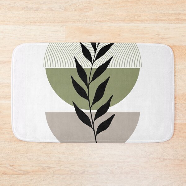 Item preview, Minimalist Botanical Geometric Plant Illustration designed and sold by PixorStudio.