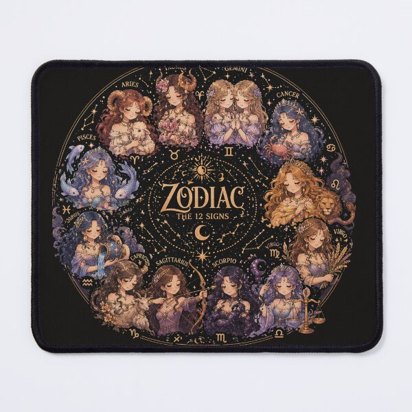 Item preview, zodiac the 12 signs design designed and sold by Justbegy.