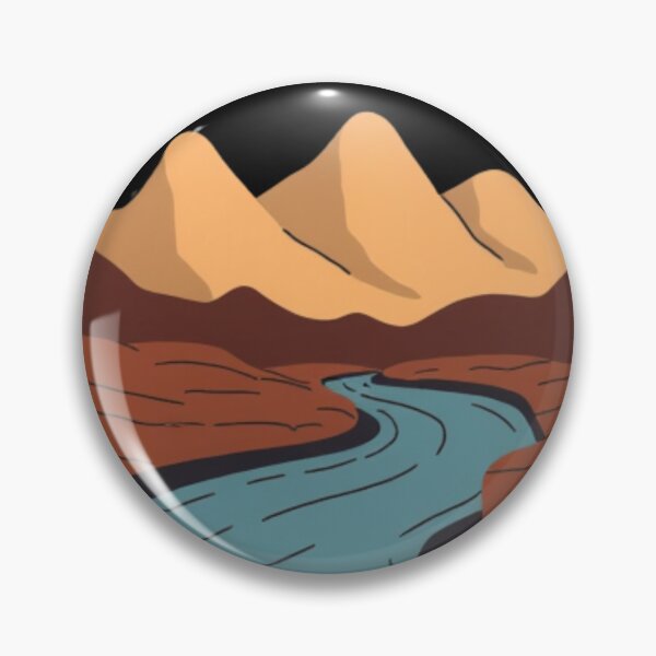 Item preview, Serene Rolling Hills Watercolor Landscape - Countryside Nature Art designed and sold by PACS0011.