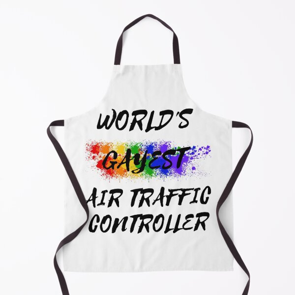 Item preview, World's Gayest Air Traffic Controller designed and sold by LuckyKermit.