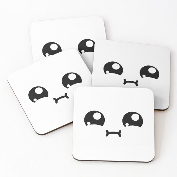 Item preview, Cute kawaii sad chubby face designed and sold by BlushyPrint.