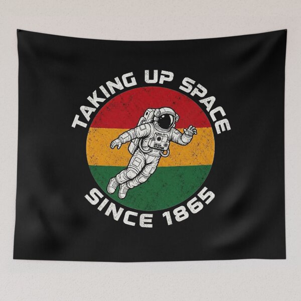 Item preview, Juneteenth 1865 Afro Astronaut In Space Black History  designed and sold by clothesy7.