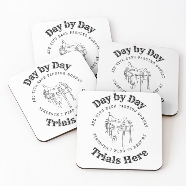 Item preview, Day By Day Saddle Design designed and sold by Cora Worthington Art.