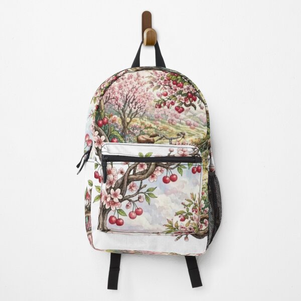 Item preview, Cherry Blossom Garden & Vintage Bicycle Path designed and sold by MoonSoul Studio.