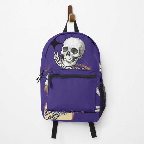 Item preview, Golden Afterlife - Meditating Skeleton Vintage Style designed and sold by MilaVibeStudio.