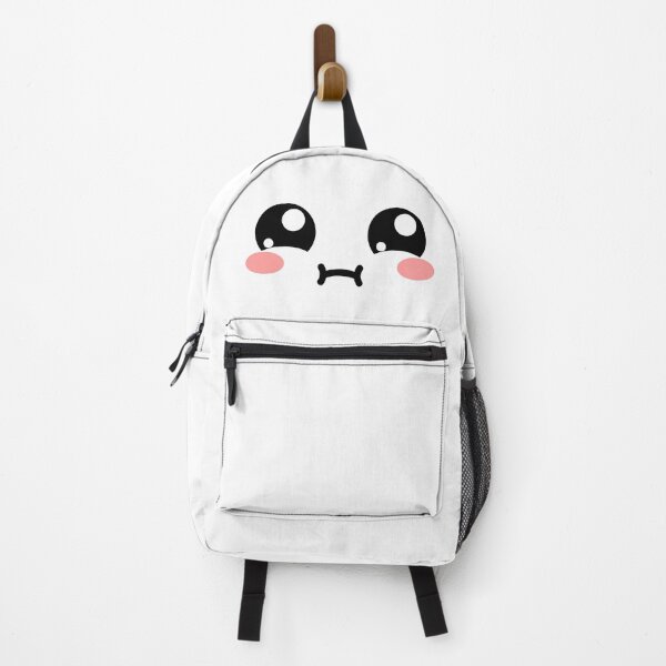 Item preview, Cute kawaii blushing sad chubby face designed and sold by BlushyPrint.