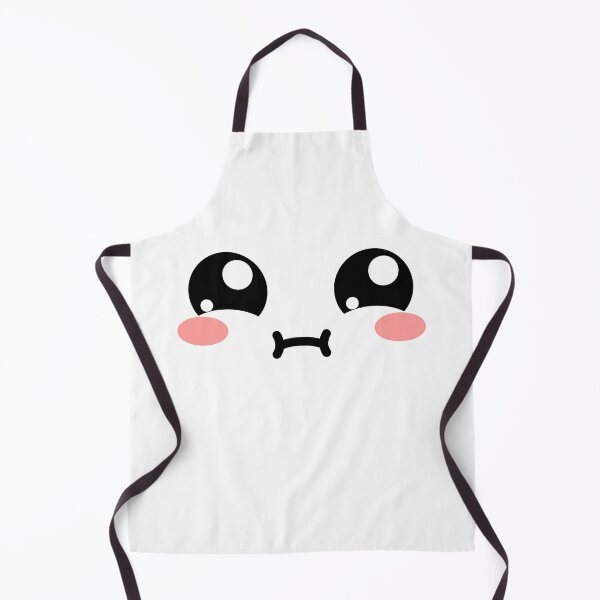 Item preview, Cute kawaii blushing sad chubby face designed and sold by BlushyPrint.