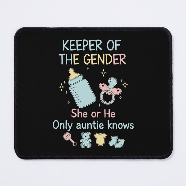 Item preview, Gender Reveal Keeper Of The Gender She Or He designed and sold by LuminOrb.