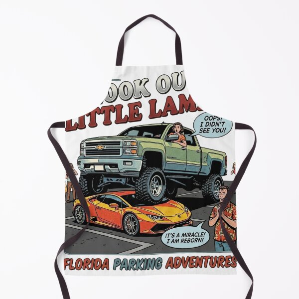 Item preview, Vintage Florida Kitsch Car Crash Satire Art designed and sold by VelvetArchives.