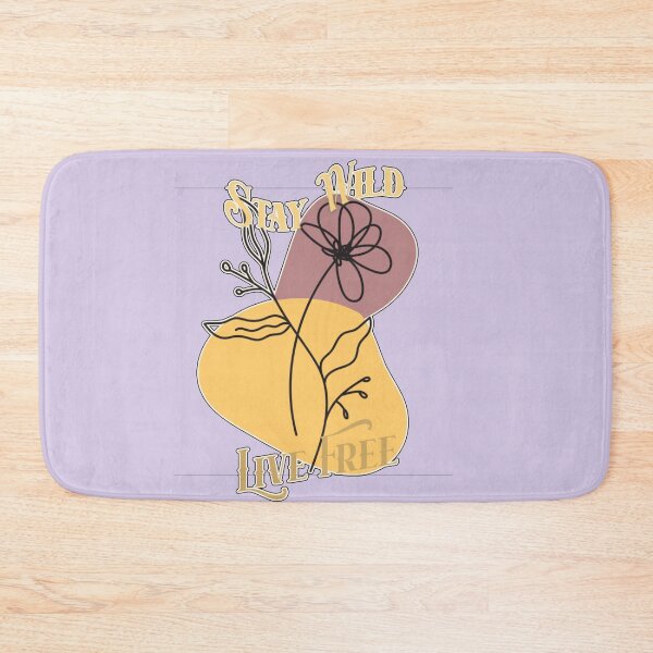 Item preview, Stay Wild Live Free Line Art Design designed and sold by PriyaMagic.