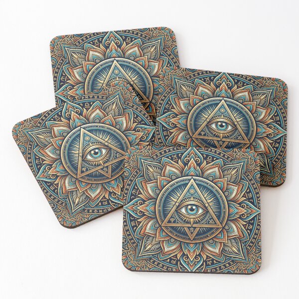 Item preview, Geometric Symbol Pattern designed and sold by Imaginarium of Chaos falcon88 .