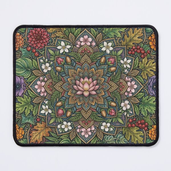 Item preview, Floral Mandala Pattern designed and sold by Imaginarium of Chaos falcon88 .