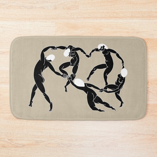 Item preview, The Dance by Henri Matisse inspired (black and white) designed and sold by ZERO-MIND.