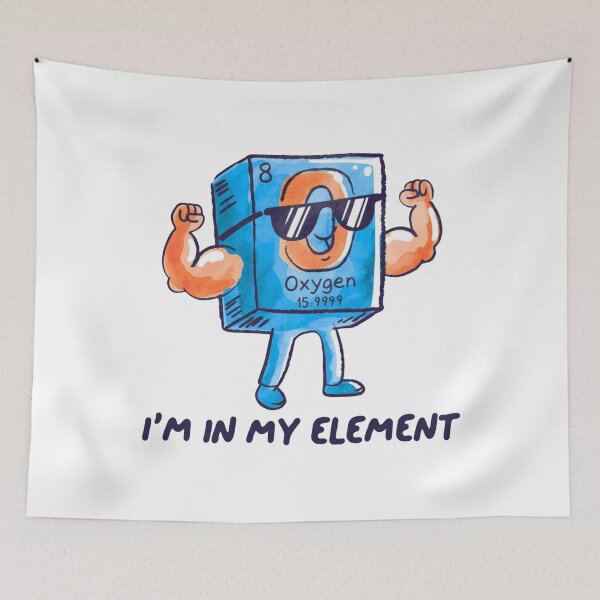 Item preview, Oxygen I'm In My Element | Chemistry Humor | Science Student Gift designed and sold by LabAndLight.