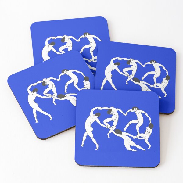 Item preview, The Dance by Henri Matisse inspired (white and black) designed and sold by ZERO-MIND.