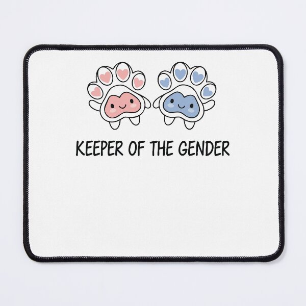Item preview, Gender Reveal Keeper Of The Gender Baby Shower designed and sold by LuminOrb.
