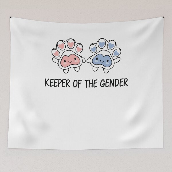 Item preview, Gender Reveal Keeper Of The Gender Baby Shower designed and sold by LuminOrb.