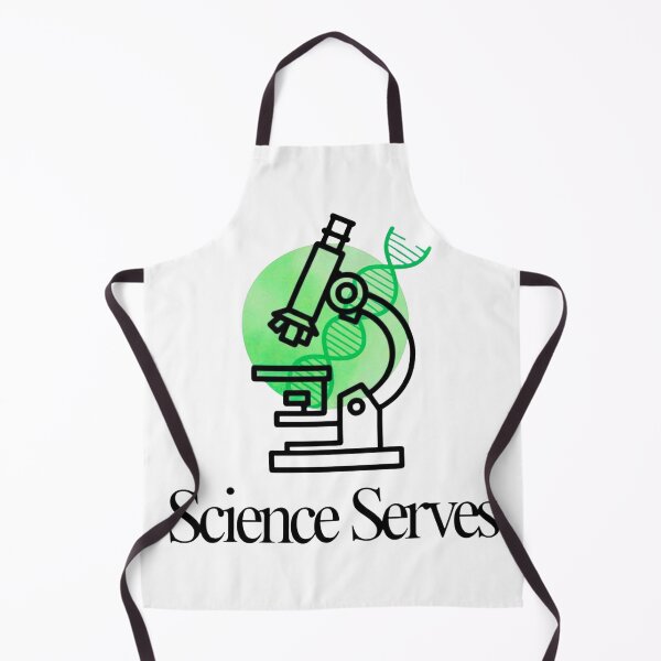 Item preview, Science Serves | Microscope & DNA Design | Biology & Science Apparel designed and sold by LabAndLight.