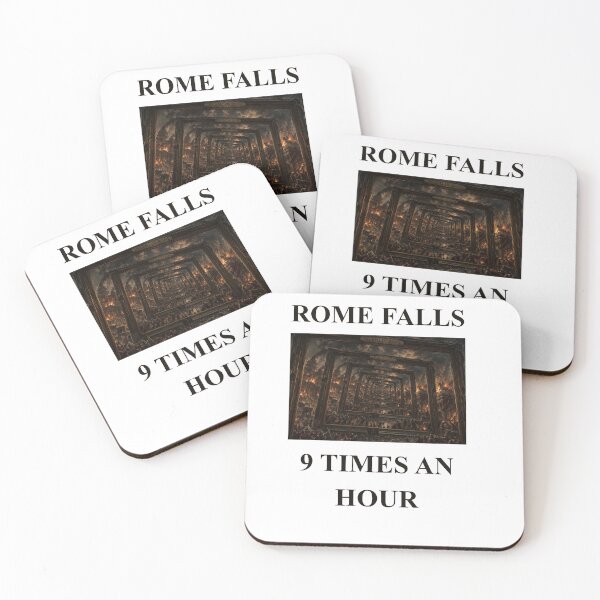 Item preview, Rome Falls 9 Times an Hour designed and sold by ReFuture.