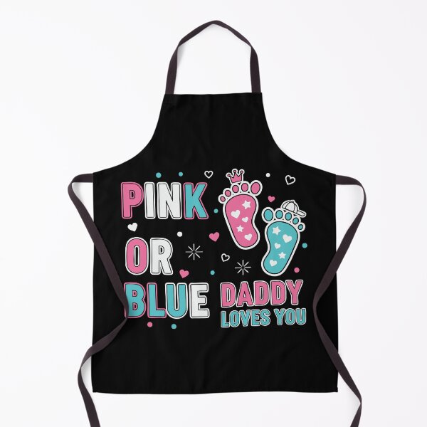 Item preview, Gender Reveal Pink Or Blue Daddy Loves You Baby designed and sold by LuminOrb.