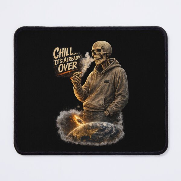 Item preview, Skeleton Smoking Dark Humor Shirt – Apocalypse Streetwear designed and sold by LOLKart.