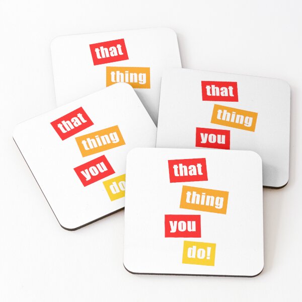 Item preview, That Thing You Do Red and Orange designed and sold by Normbot2000.