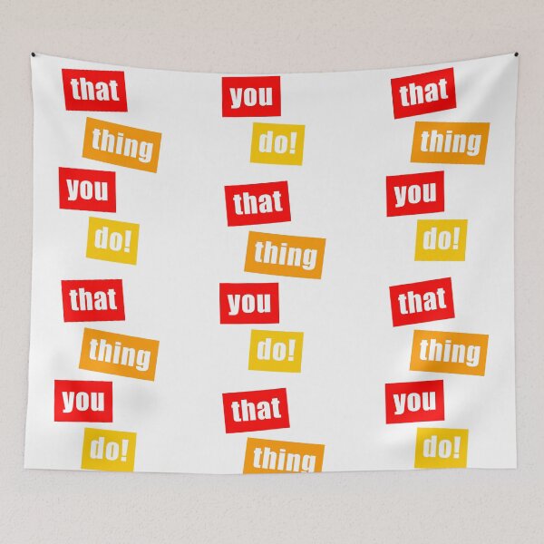 Item preview, That Thing You Do Red and Orange designed and sold by Normbot2000.