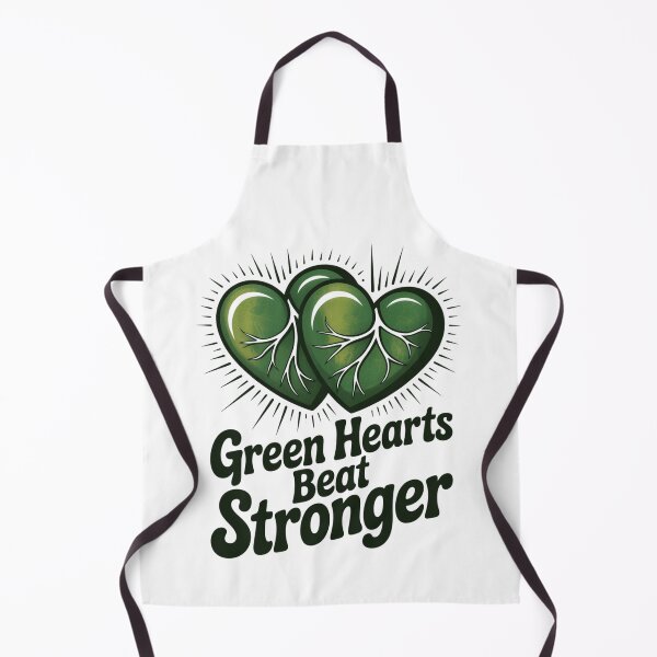 Item preview,  Green Hearts Beat Stronger – Pro Earth Nature Heart Graphic T-Shirt V1 designed and sold by proearth2022.