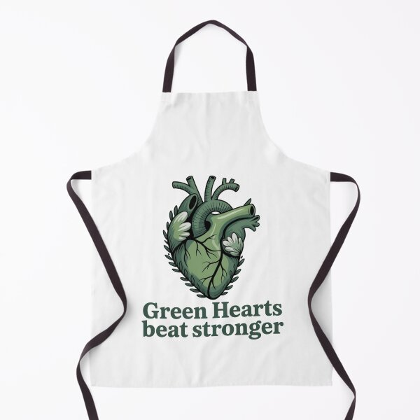 Item preview,  Green Hearts Beat Stronger – Pro Earth Nature Heart Graphic T-Shirt V2 designed and sold by proearth2022.