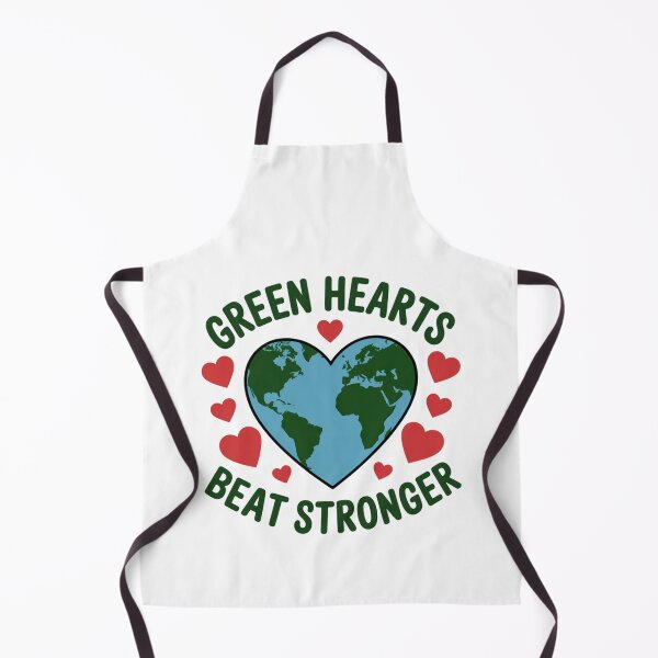 Item preview,  Green Hearts Beat Stronger – Pro Earth Nature Heart Graphic T-Shirt V3 designed and sold by proearth2022.
