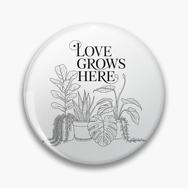 Item preview,  Love Grows Here – Plant Lover Botanical Houseplant Graphic T-Shirt designed and sold by proearth2022.