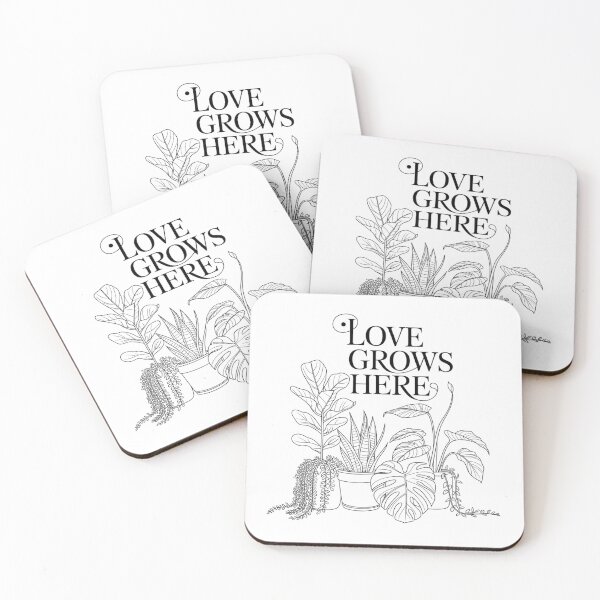 Item preview,  Love Grows Here – Plant Lover Botanical Houseplant Graphic T-Shirt designed and sold by proearth2022.