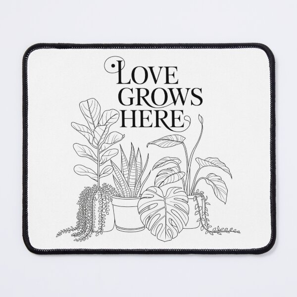 Item preview,  Love Grows Here – Plant Lover Botanical Houseplant Graphic T-Shirt designed and sold by proearth2022.