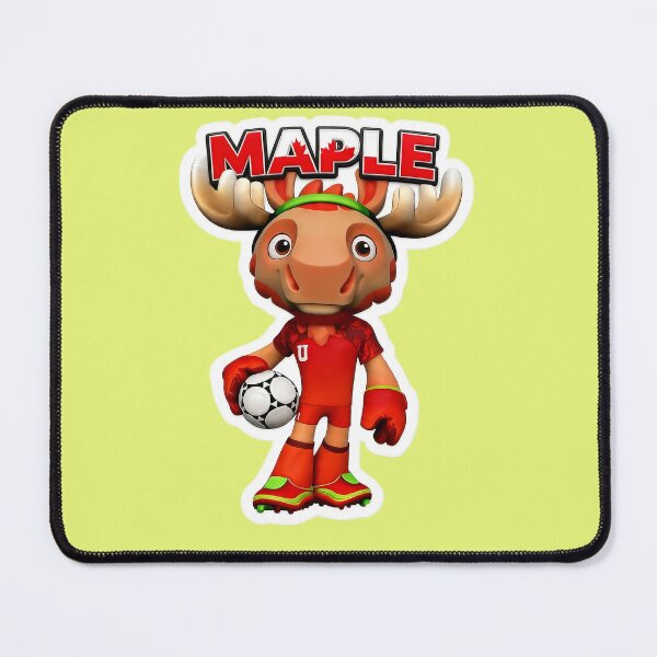 Item preview, 2026 Canadian Soccer Mascot – Maple The Moose designed and sold by Abeshinobi.