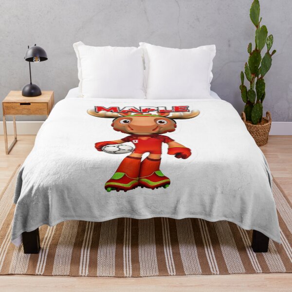 Item preview, 2026 Canadian Soccer Mascot – Maple The Moose designed and sold by Abeshinobi.