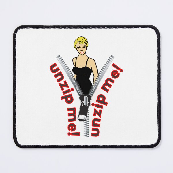Item preview, Unzip Me Funny Retro Pin-Up Design – Flirty Vintage Zipper Graphic designed and sold by NewManiaGifts.