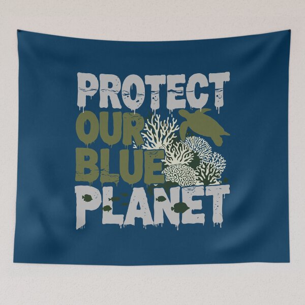 Item preview, Marine Life Protect Our Blue Planet designed and sold by Gkinoki.