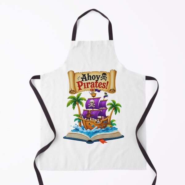 Item preview, Camiseta de aventuras de dibujos animados de Ahoy Pirates designed and sold by Aimetoi.