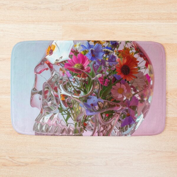 Item preview, Floral Skull Surreal Aesthetic designed and sold by BetweenForms.