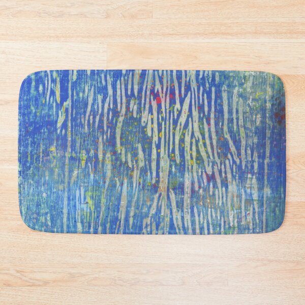 Item preview, Blue Abstract Drip Painting  designed and sold by MaryLOwen85.