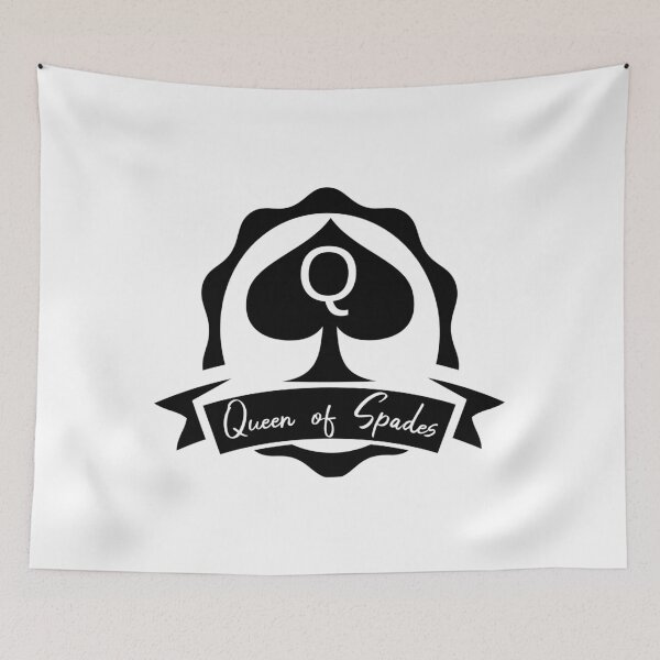 Item preview, Queen of Spades Badge Design – Bold Emblem Graphic designed and sold by NewManiaGifts.