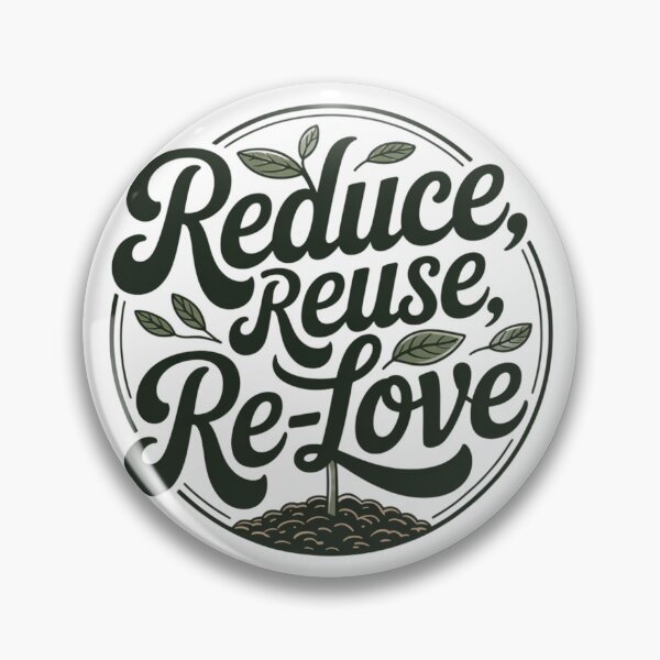 Item preview, Reduce Reuse Re-Love – Sustainability Eco-Friendly Environmental T-Shirt designed and sold by proearth2022.