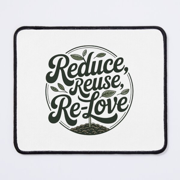 Item preview, Reduce Reuse Re-Love – Sustainability Eco-Friendly Environmental T-Shirt designed and sold by proearth2022.