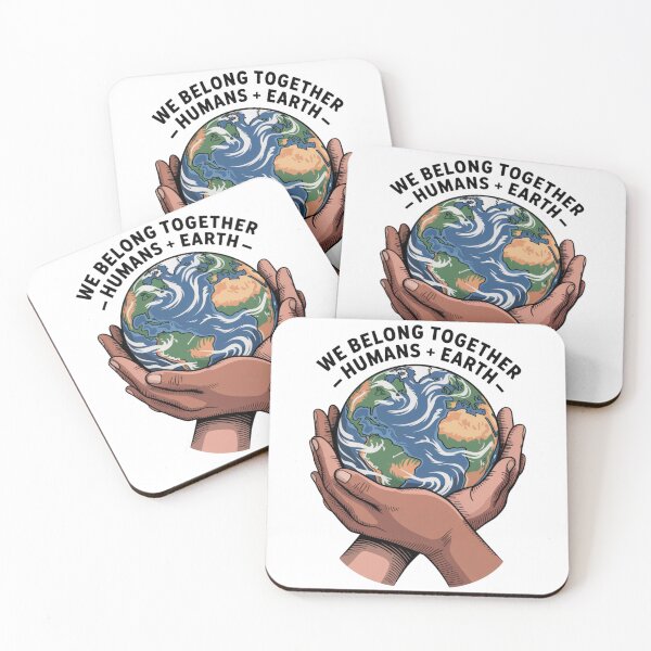 Item preview, We Belong Together Humans and Earth – Pro Earth Climate Activist T-Shirt designed and sold by proearth2022.