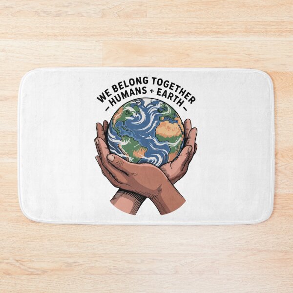 Item preview, We Belong Together Humans and Earth – Pro Earth Climate Activist T-Shirt designed and sold by proearth2022.