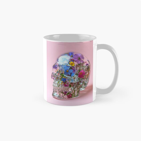 Item preview, Transparent Floral Skull Dream Art designed and sold by BetweenForms.