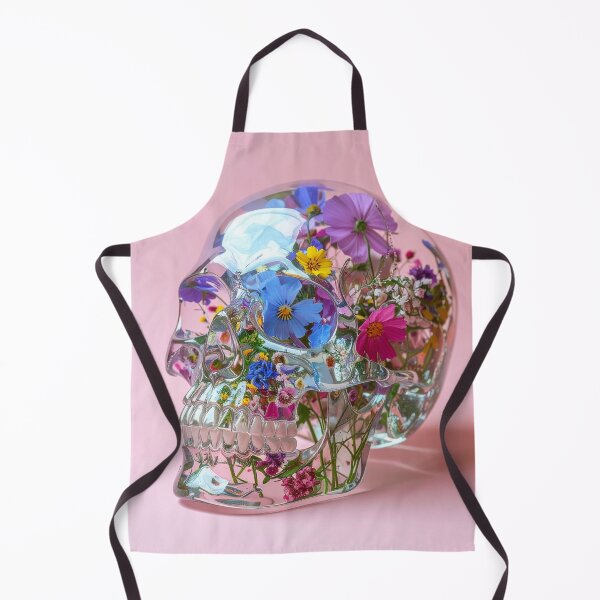Item preview, Transparent Floral Skull Dream Art designed and sold by BetweenForms.
