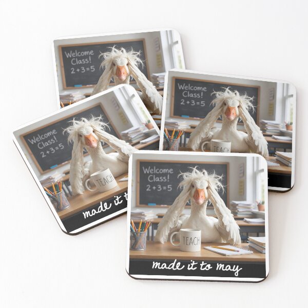 Item preview, Made It To May Funny Teacher Meme Last Day of School designed and sold by VGAfanatic.