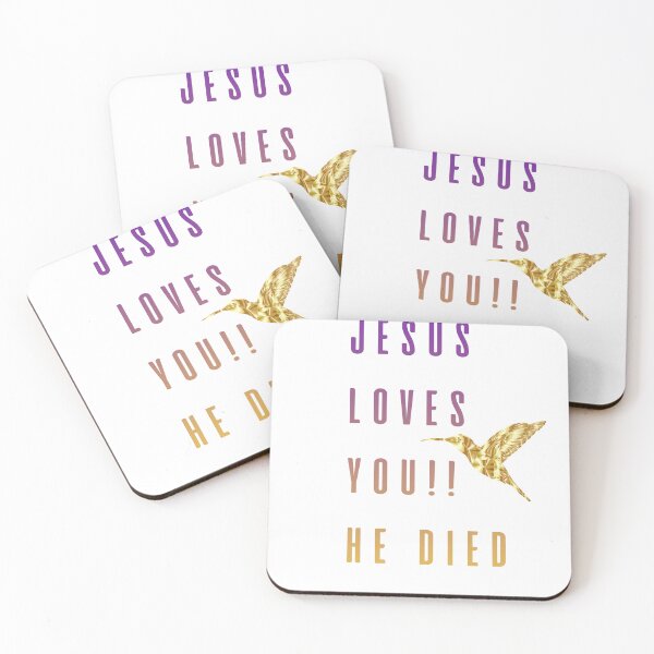 Artikelvorschau, Jesus rettet, Jesus liebt dich, Evangelisation entworfen und verkauft von Kpglobal .